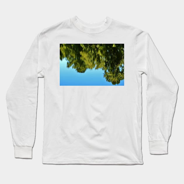 Reflections Of Nature Long Sleeve T-Shirt by Cynthia48